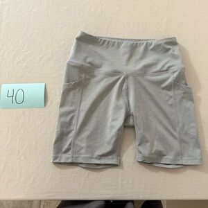 Gray Women's Bike Shorts